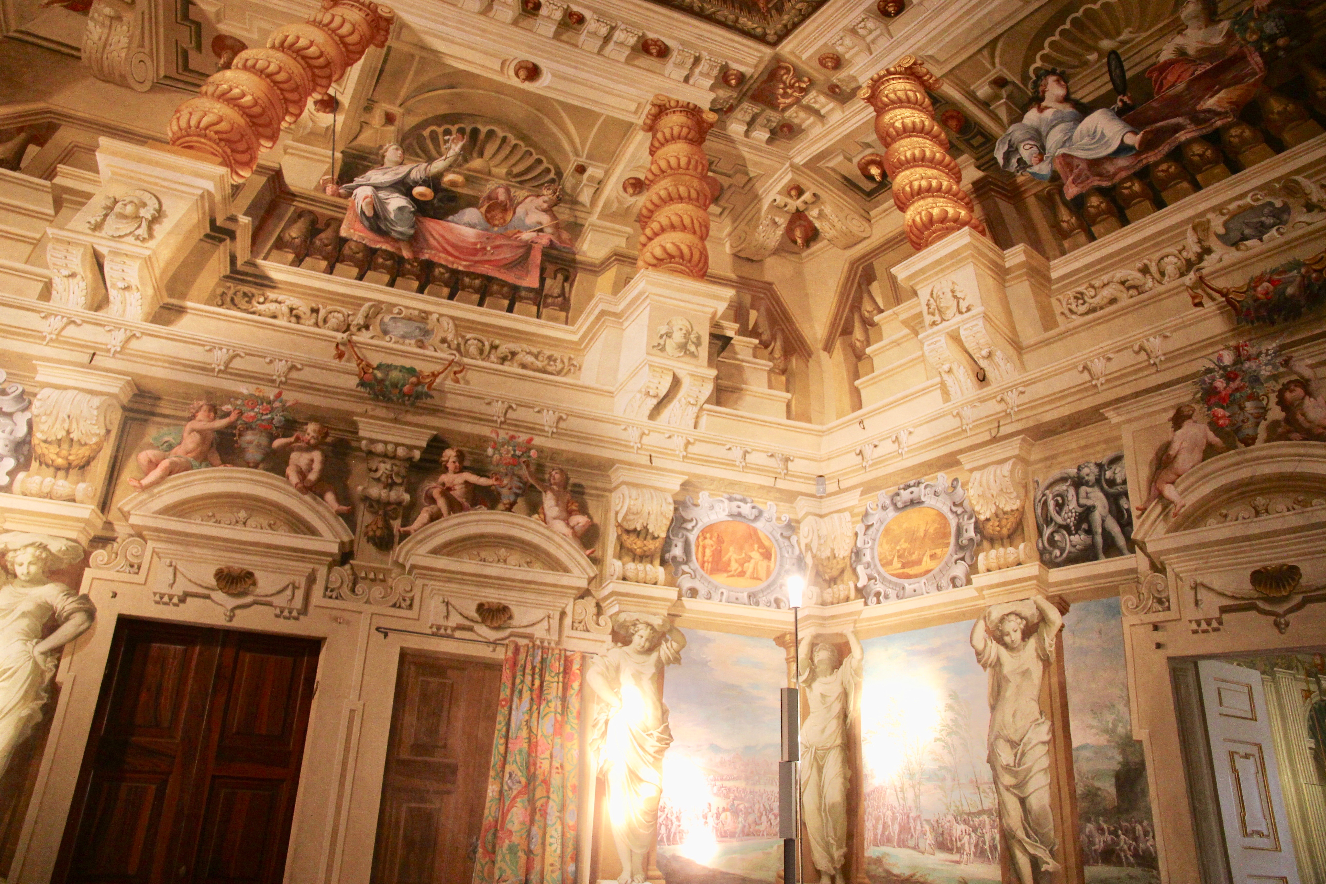 affreschi palazzo ducale di sassuolo